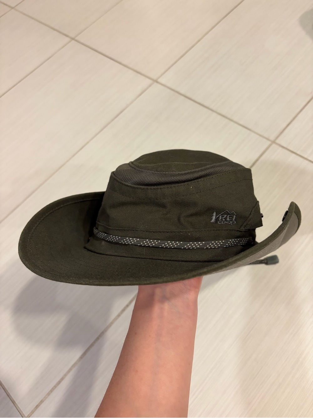 REI Navy Green Trailsmith Vented Boonie Hat